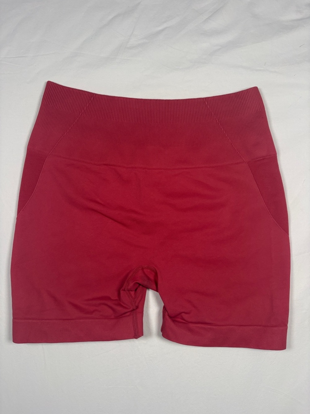 ECHT Women's High-Waist Bike Shorts in Red